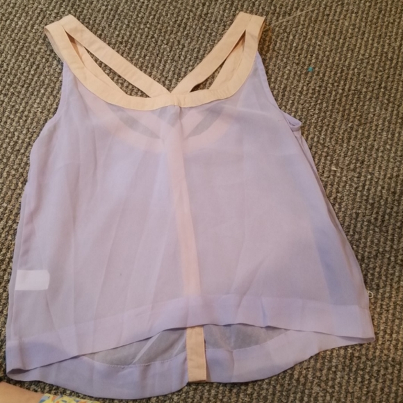 Purple button up - Picture 2 of 2